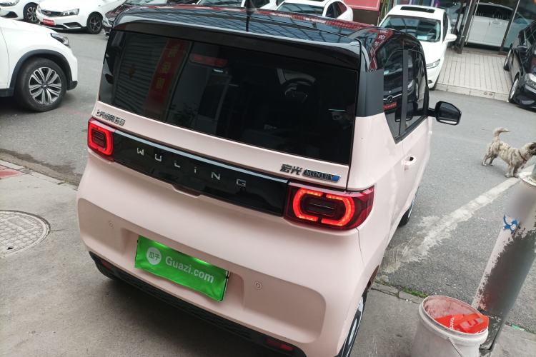 Used Wuling Hongguang MINIEV 2021 Macaron Premium Model – Lithium Iron Phosphate Rear Right 45 Deg
