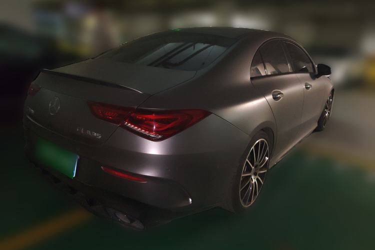 Used Mercedes-Benz CLA AMG 2021 AMG CLA 35 4MATIC Rear Right 45 Deg