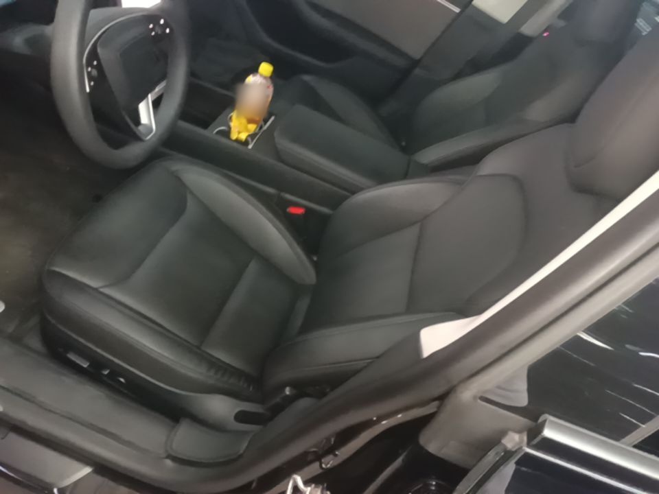 A primeira fila do carro