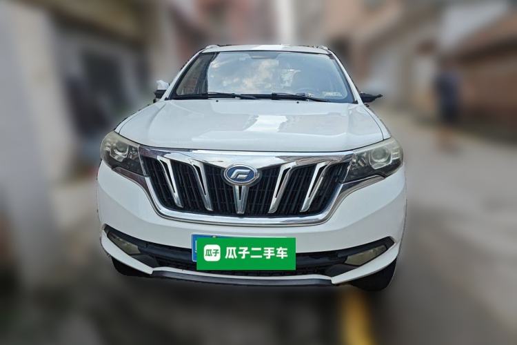 Used Foday Landfort 2017 1.9T Diesel Manual Two-Wheel Drive Luxury Edition 7 Seats