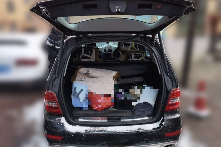 Used Mercedes-Benz M-Class 2008 ML 350 4MATIC Luxury Model Trunk