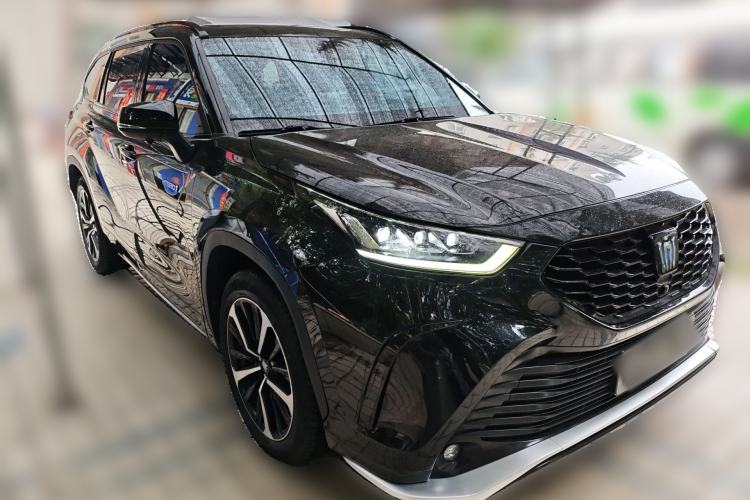 Used Toyota Crown Kluger 2021 2.5L HEV Four-Wheel Drive Luxury Edition Front Right 45 Deg