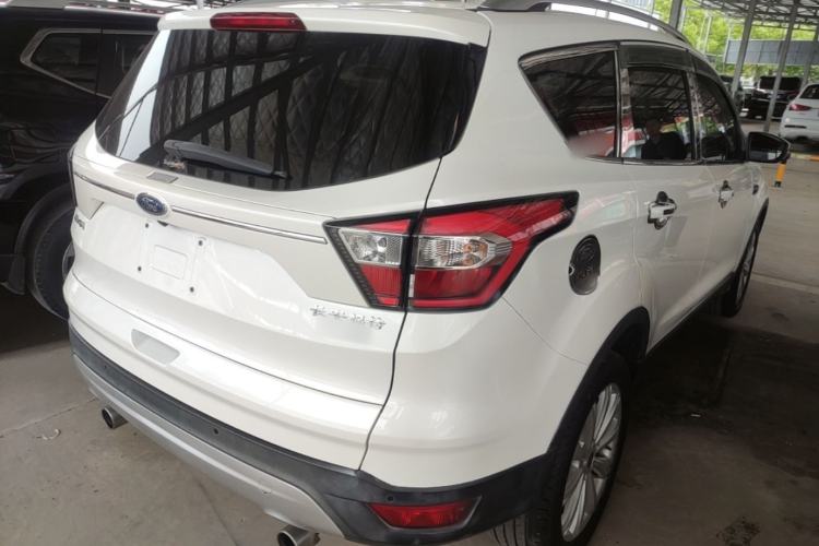 Used Ford Kuga 2017 EcoBoost 245 4x4 Prestige Edition Rear Right 45 Deg