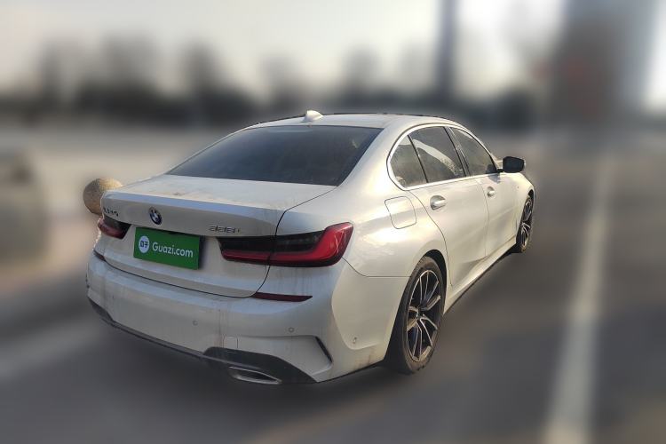 Used BMW 3 Series 2021 Second Facelift 325Li M Sport Package Rear Right 45 Deg