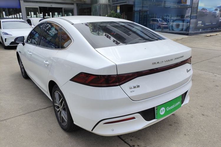 Used BYD Qin PLUS 2021 EV 500KM Premium Model Rear Left 45 Deg