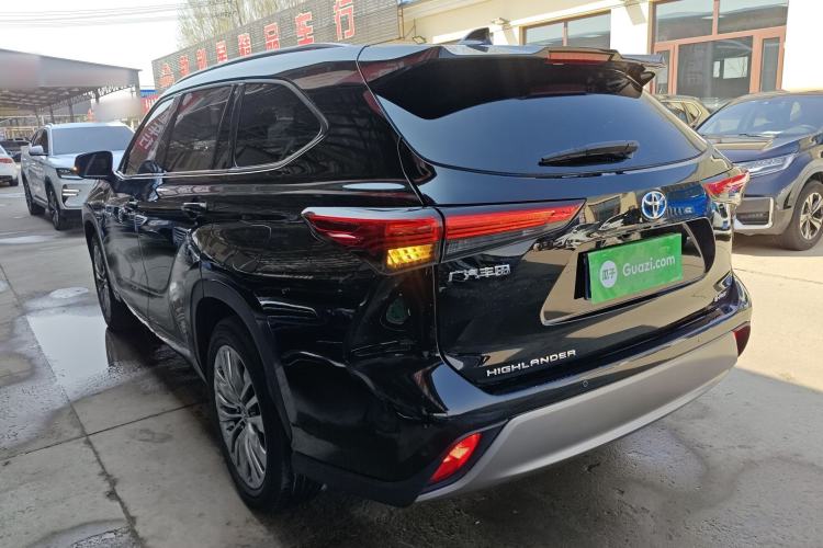 Used Toyota Highlander 2022 Dual-Engine 2.5L Four-Wheel Drive Prestige Version 7 Seats