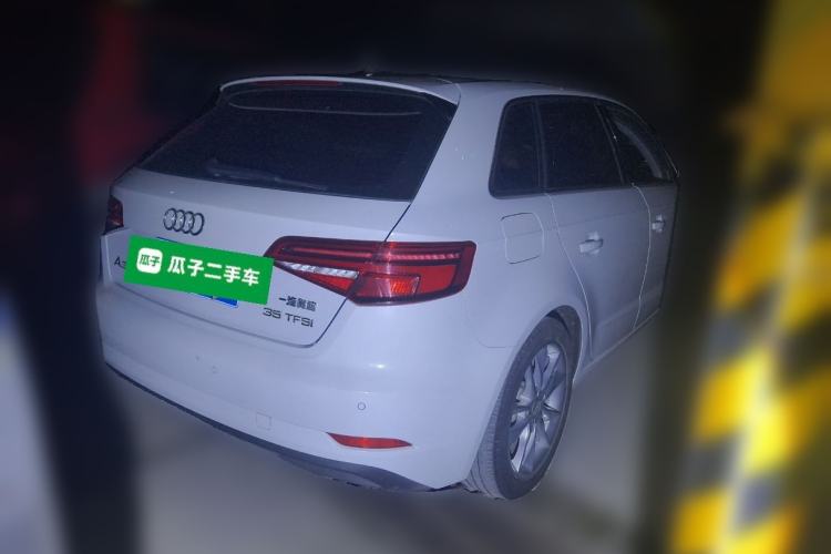 Used Audi A3 2018 30th Anniversary Edition Sportback 35 TFSI Ambition Model Rear Right 45 Deg