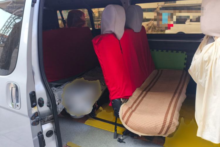 Used Foton MP-X E 2017 2.0L New Express Long Wheelbase 4Q20M Left Rear Seat