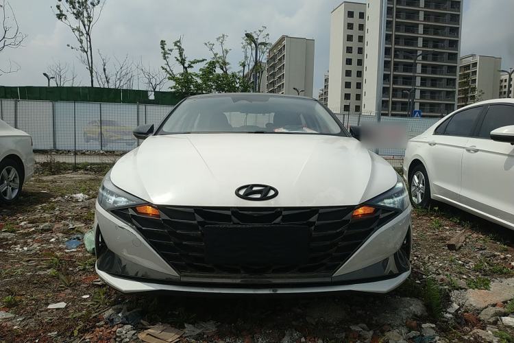 Used Hyundai Elantra 2021 1.5L CVT LUX Prestige Edition Front