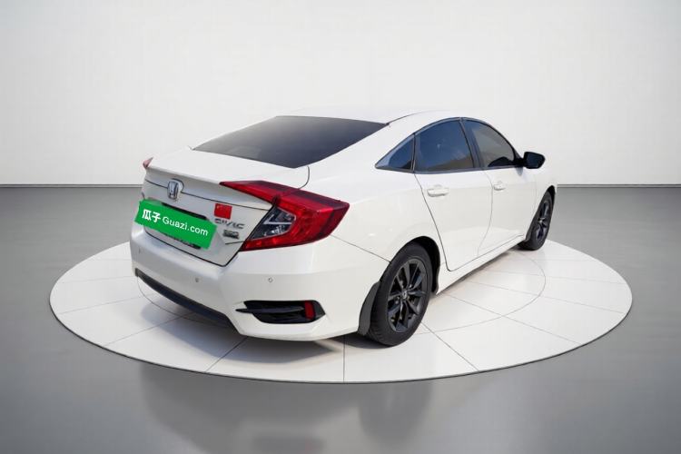 Used Honda Civic 2019 220TURBO CVT Dynamic Edition China VI Rear Right 45 Deg
