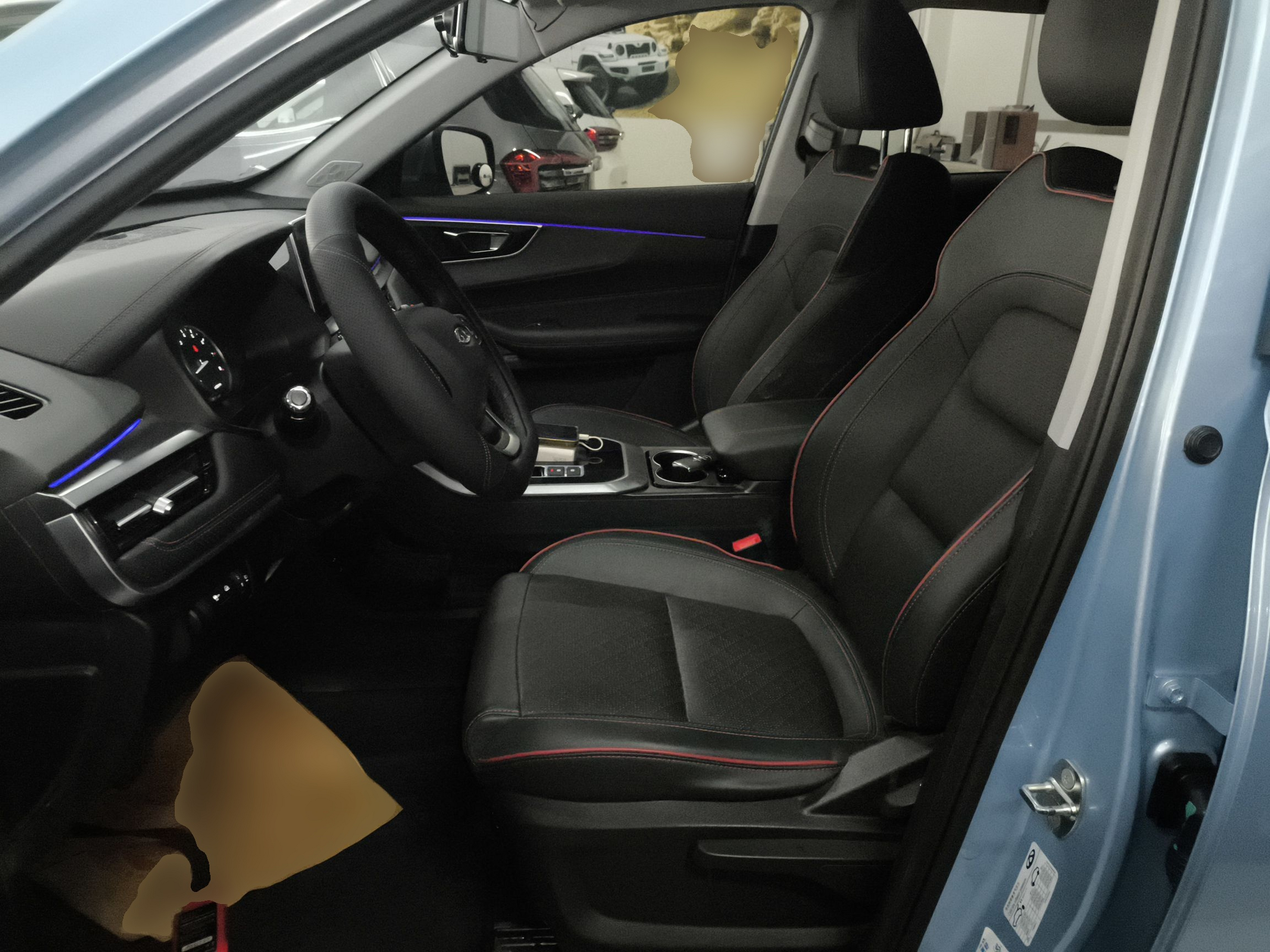 Avant de la voiture