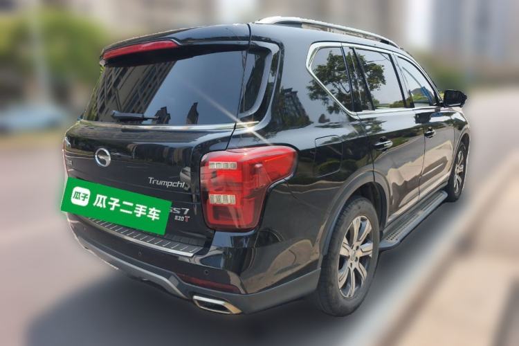 Used GAC Trumpchi GS7 2017 320T Two-Wheel-Drive Luxury Smart Connectivity Model Rear Right 45 Deg