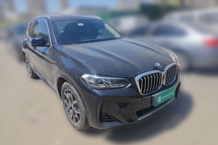 Used BMW X3 2022 xDrive25i M Sport Package Front Right 45 Deg