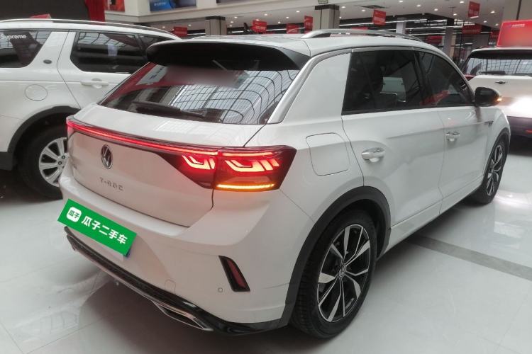 Used Volkswagen T-ROC 2023 300TSI DSG Two-Wheel-Drive Chen Guang Edition Rear Right 45 Deg