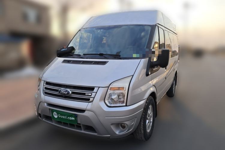 Used Ford Transit Custom 2013 2.4T Diesel Economical Logistics Vehicle Short Wheelbase Mid-Roof China III Standard