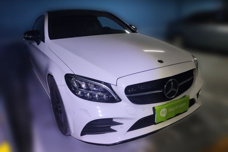 Used Mercedes-Benz C-Class 2022 Refreshed C 260 Coupe Front Right 45 Deg