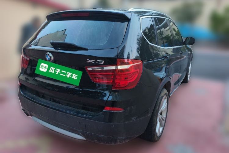 Used BMW X3 2011 xDrive35i Luxury Model Rear Right 45 Deg