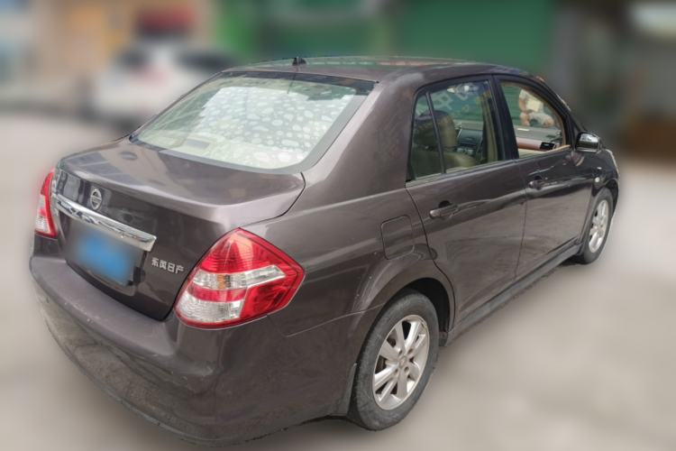 Used Nissan Tiida Sedan 2009 1.6L Automatic Tech Edition Rear Right 45 Deg