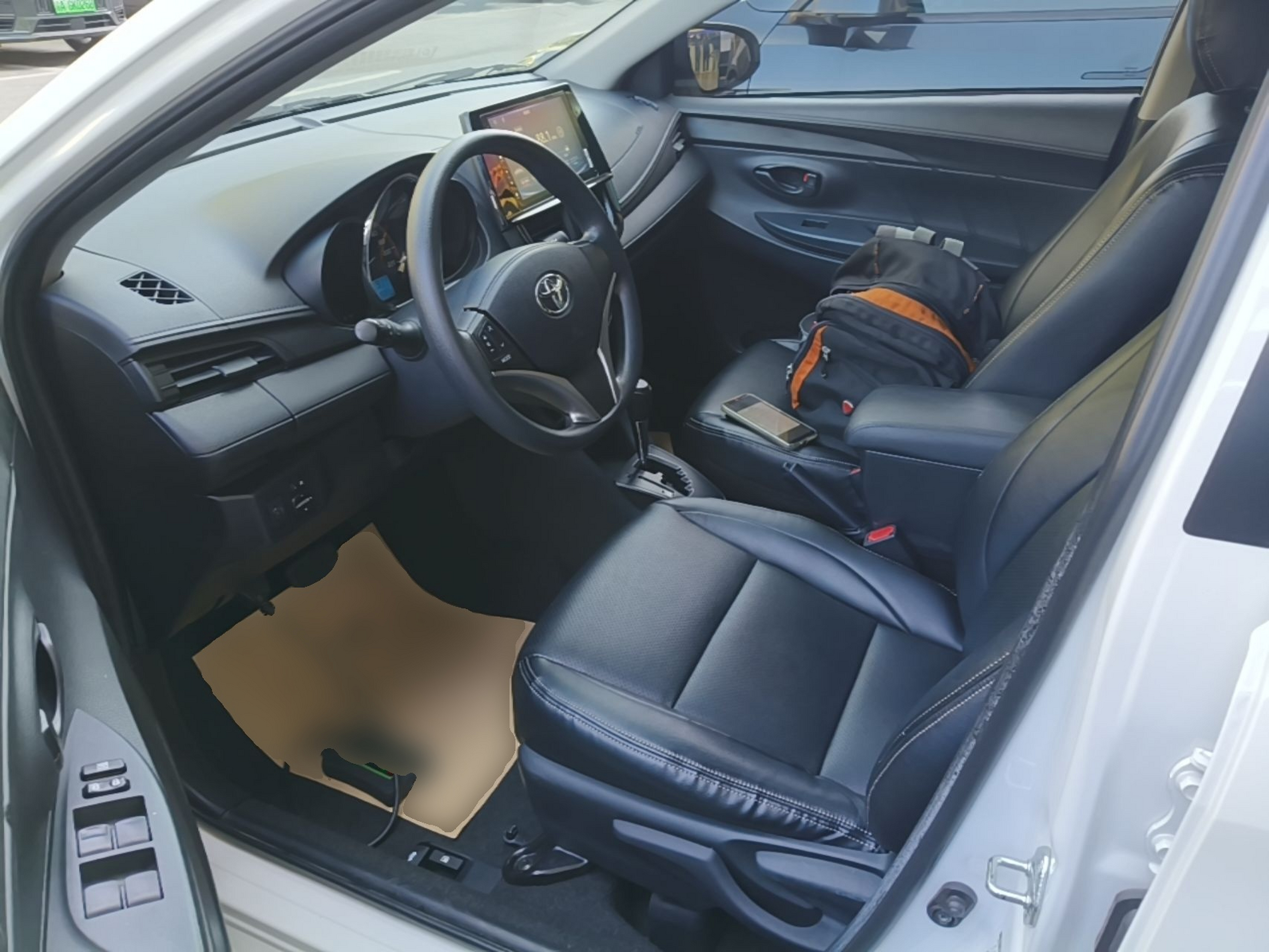 Avant de la voiture