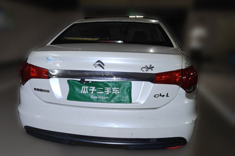 Used Citroen C4L 2013 1.8L Automatic Enjoyment Edition Rear