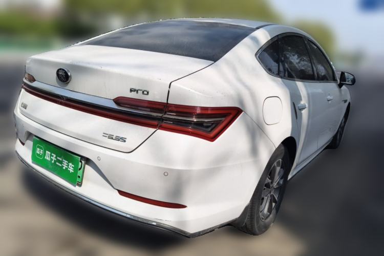 Used BYD Qin Pro New Energy 2019 DM Super Edition 1.5TI Automatic Smart Connect X-Trail Model China VI Standard Rear Right 45 Deg