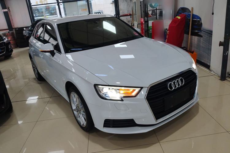 Used Audi A3 2018 30th Anniversary Edition Sportback 35 TFSI Ambition Model Front Right 45 Deg