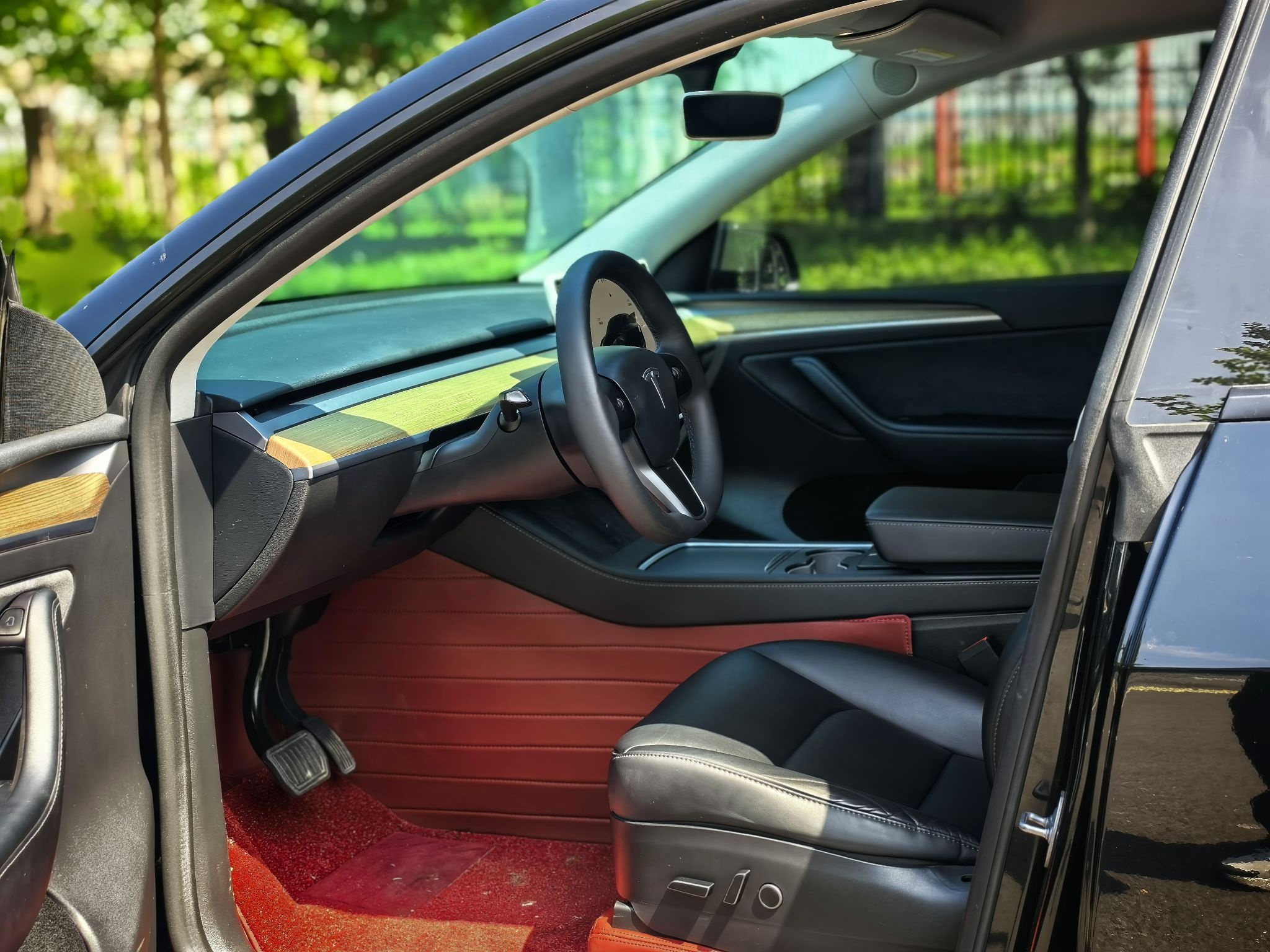 Avant de la voiture