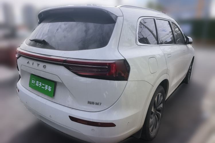 Used Hima AITO M7 2022 1.5T Four-Wheel Drive Luxury Edition Rear Right 45 Deg