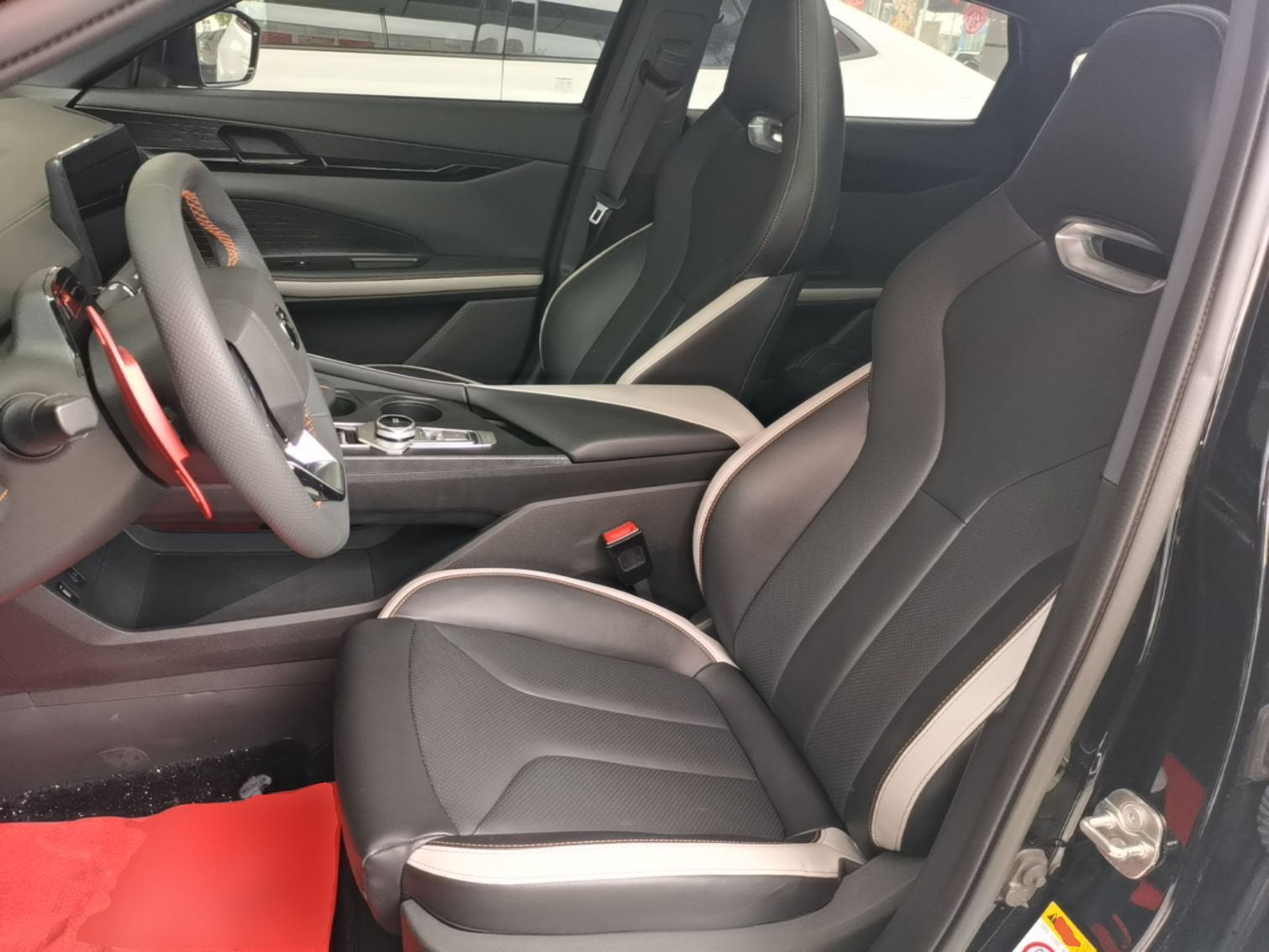 Avant de la voiture