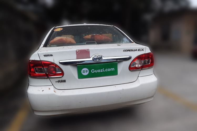 Used Toyota Corolla EX 2011 1.6L Automatic Classic Edition Rear