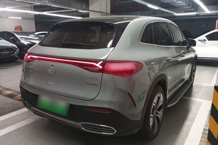 Used Mercedes-Benz EQE SUV 2023 350 4MATIC Luxury Edition Rear Right 45 Deg