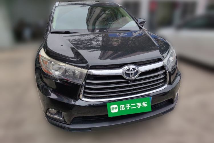Used Toyota Highlander 2015 2.0T Four-Wheel Drive Luxury Navigation Version with 7 Seats Front