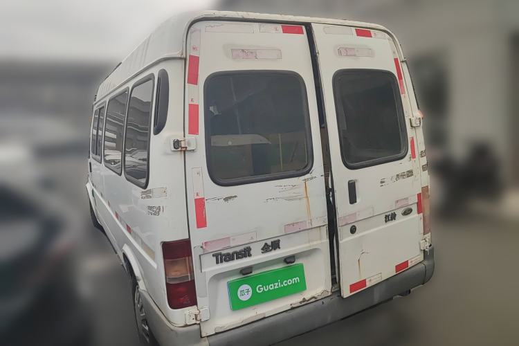 Used Ford Classic Transit 2013 2.8T Refurbished Diesel Ice-White Logistics Vehicle Long Wheelbase Mid-Roof Model JX493ZLQ4