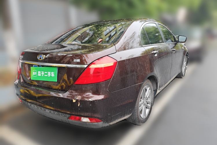 Used Geely Auto Emgrand 2017 Sedan Million Edition 1.5L CVT Upward Version Rear Right 45 Deg