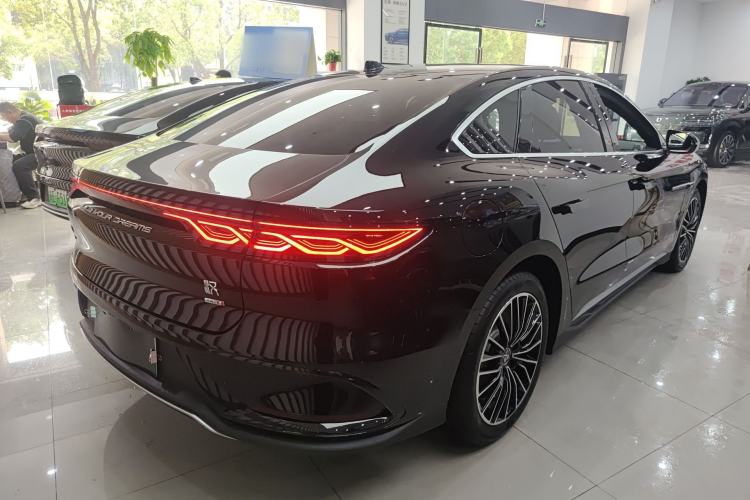 Used BYD Han 2025 DM-i Intelligent Driving Edition 125KM LiDAR Flagship Model Rear Right 45 Deg