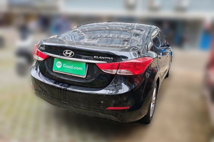 Used Hyundai Elantra (5th Generation / Langdong) 2012 1.6L Automatic Leading Model Rear Right 45 Deg
