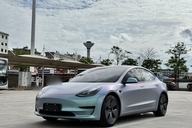Used Tesla Model 3 2021 Standard Range Rear-Drive Upgraded Version

