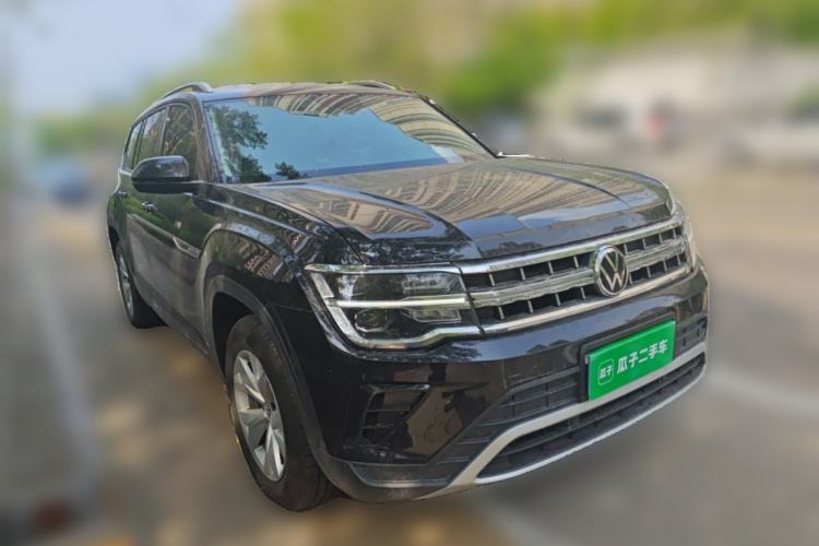 Used Volkswagen Teramont 2021 380TSI Four-Wheel Drive Luxury Edition Front Right 45 Deg