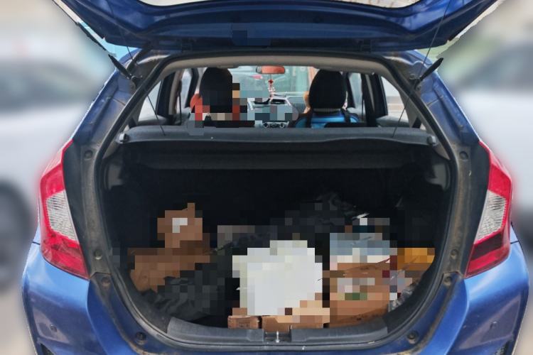 Used Honda Fit 2016 1.5L LX CVT Comfort Model Trunk