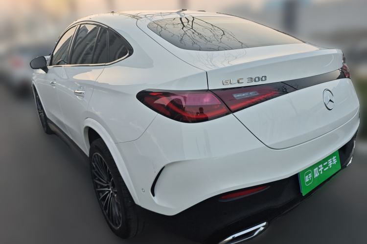 Used Mercedes-Benz GLC Coupe 2024 GLC 300 4MATIC Coupe SUV Rear Left 45 Deg