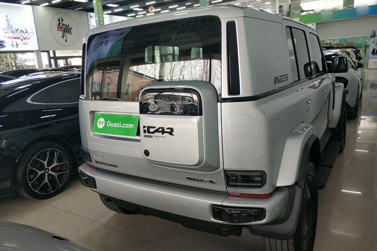 Used iCAR V23 2026 Model 550 Two-Wheel Drive Super Sports Edition Rear Right 45 Deg