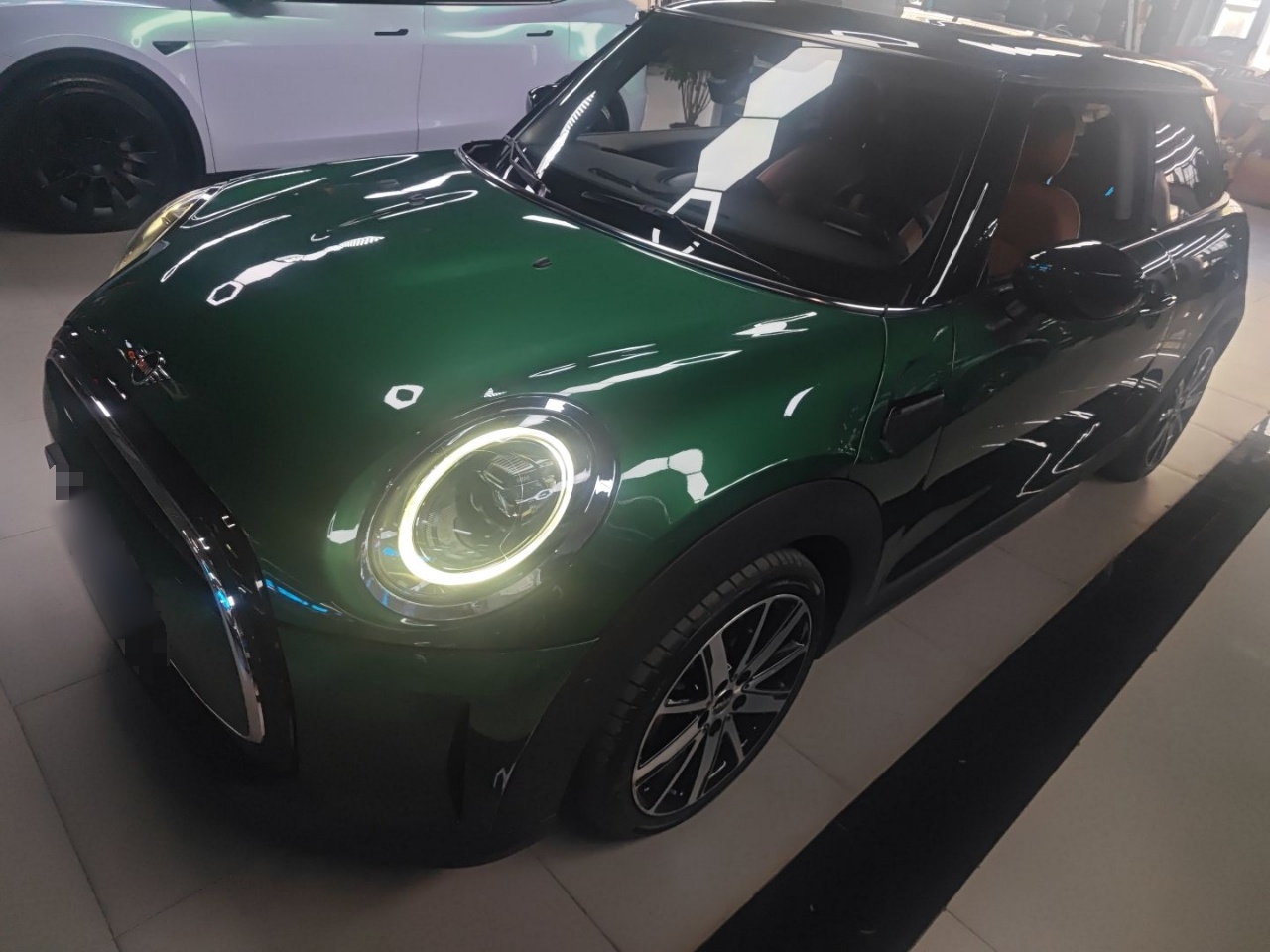 تحت مقدمة السيارة