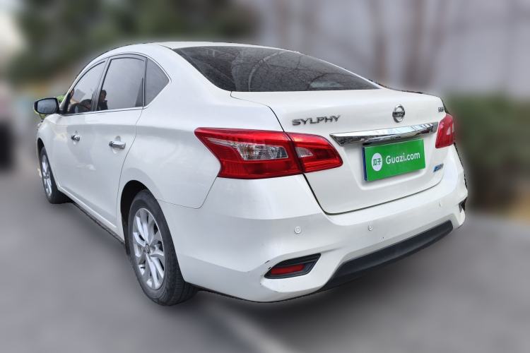 Used Nissan Sylphy 2019 1.6XV CVT Smart Connect Luxury Edition China VI Standard Rear Left 45 Deg