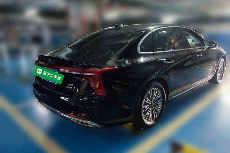 Used Hongqi H5 2024 1.5T DCT Smart Connect Flagship Edition Rear Right 45 Deg