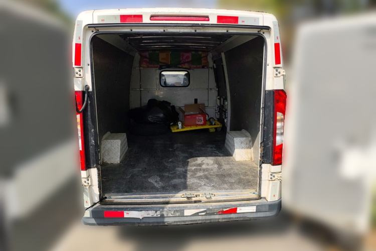 Used Foton Intelligent Blue Elf E7 2023 Pure Electric Van Flat Roof 2 Seats EVE Energy 41.86 kWh Trunk