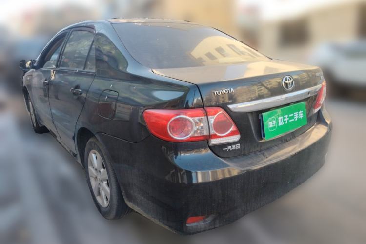 Used Toyota Corolla 2011 1.6L Automatic GL Sunroof Version Rear Left 45 Deg