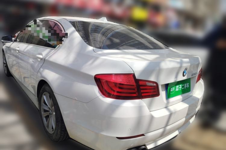 Used BMW 5 Series 2013 525Li Leading Model Rear Left 45 Deg