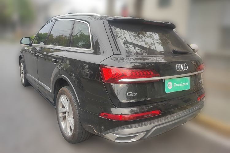 Used Audi Q7 2023 45 TFSI quattro S line Sport model Rear Left 45 Deg