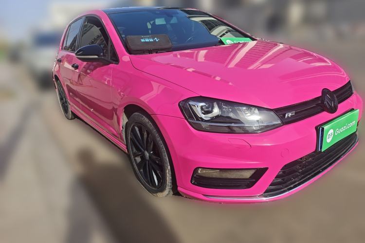 Used Volkswagen Golf 2016 1.4TSI Automatic R-Line Front Right 45 Deg