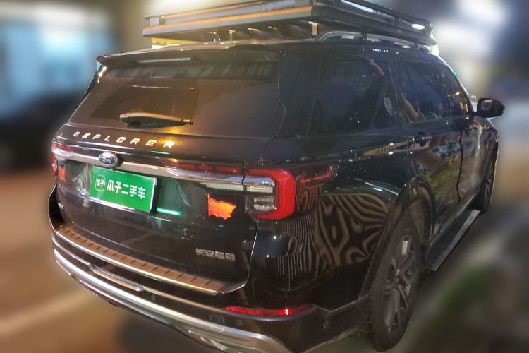 Used Ford Explorer 2023 EcoBoost 285 Four-Wheel Drive Titanium Edition 7-Seater Rear Right 45 Deg